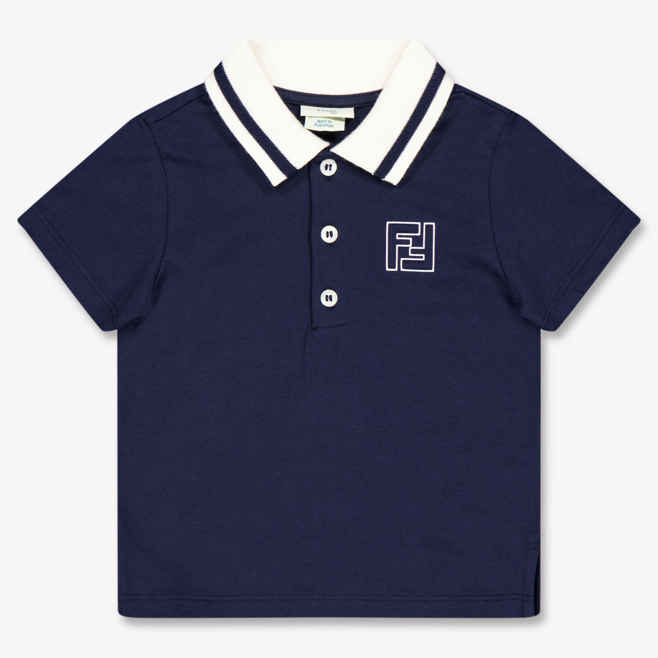 Fendi Baby Jongens Polo In Navy