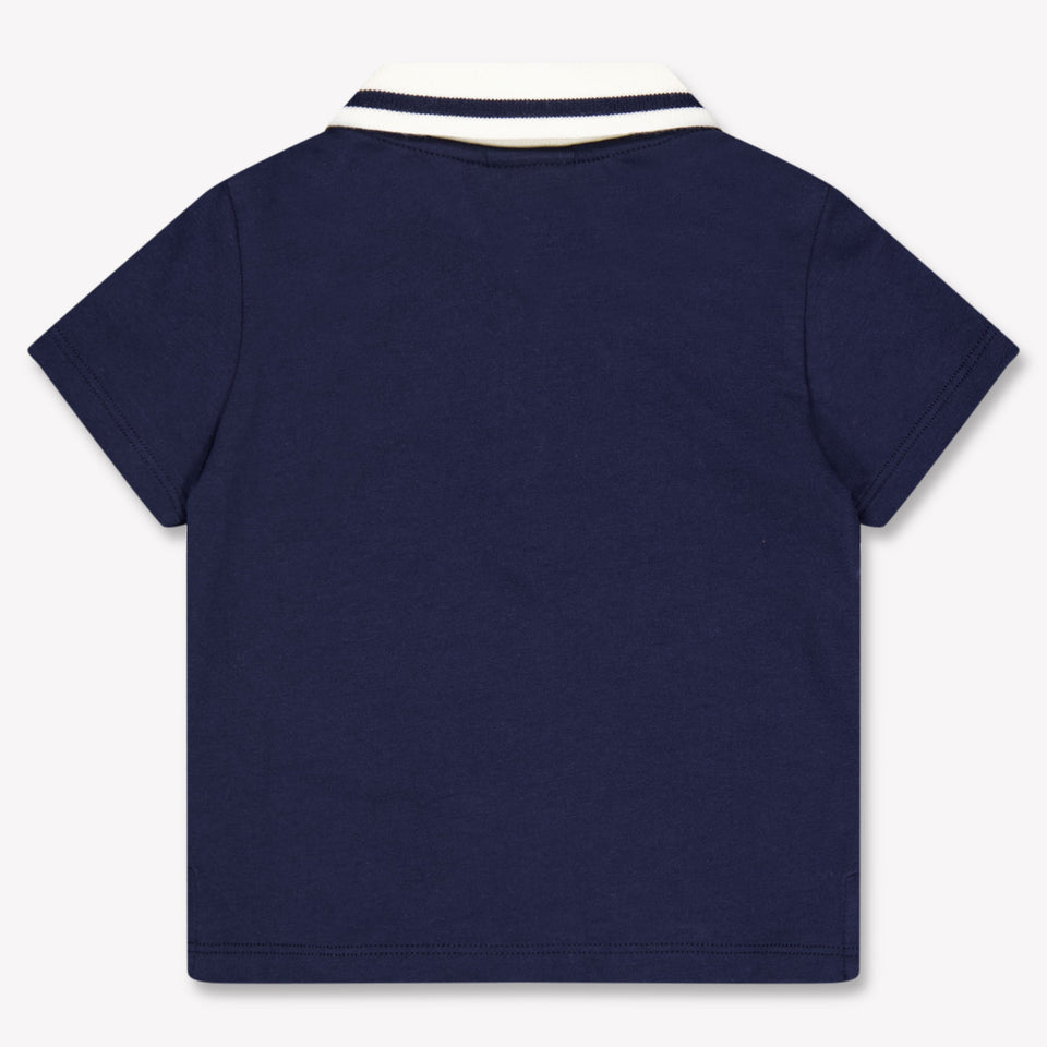 Fendi Baby Jongens Polo In Navy