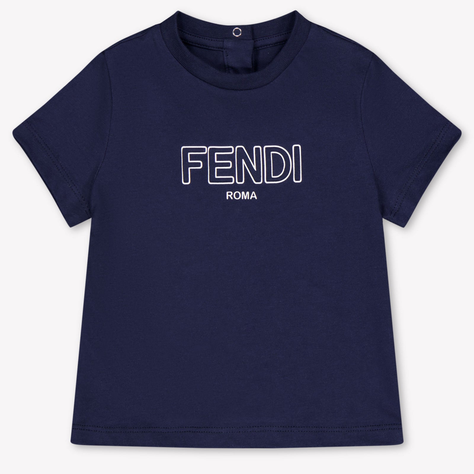 Fendi Bambino Ragazzi Maglietta dentro Navy