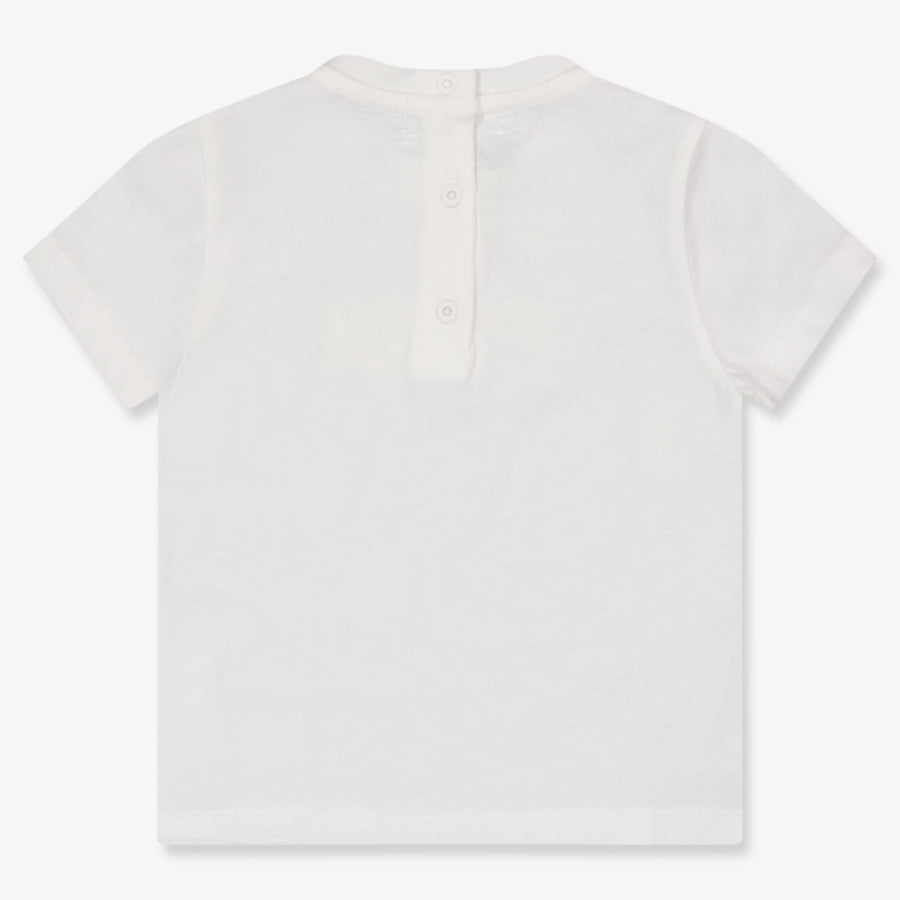 Fendi Baby Boys T-Shirt In White