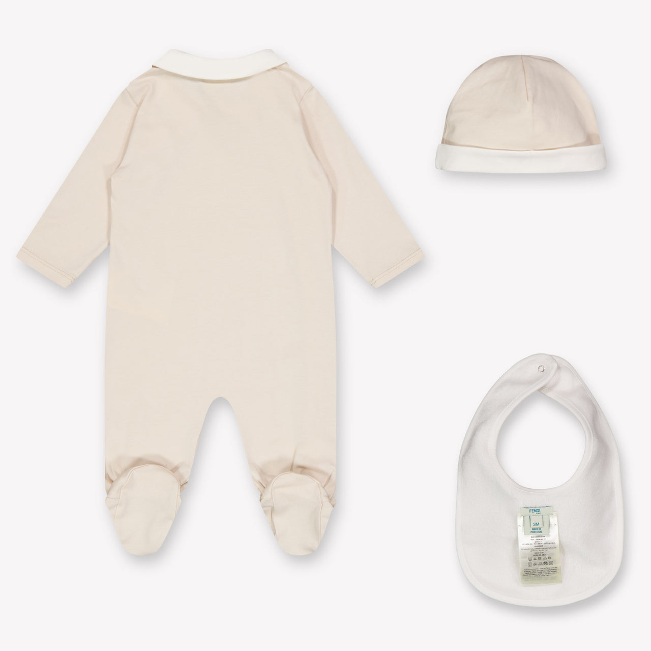 Fendi bebe Unisex Mono corto en Beige