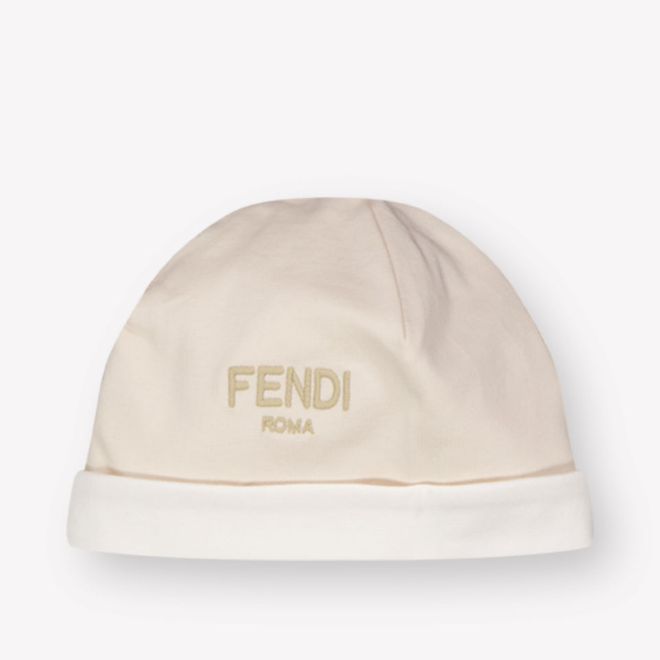 Fendi Baby-Unisex Spielanzug In Beige