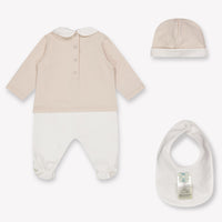Fendi Baby-Unisex Spielanzug In Helles Beige