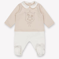 Fendi Baby-Unisex Spielanzug In Helles Beige