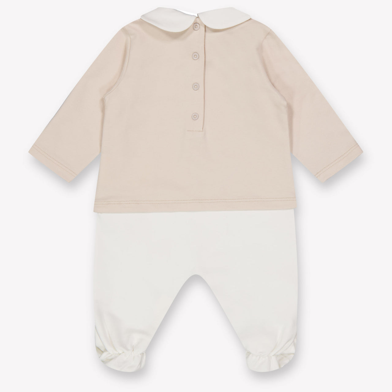 Fendi Baby-Unisex Spielanzug In Helles Beige