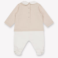 Fendi Baby-Unisex Spielanzug In Helles Beige