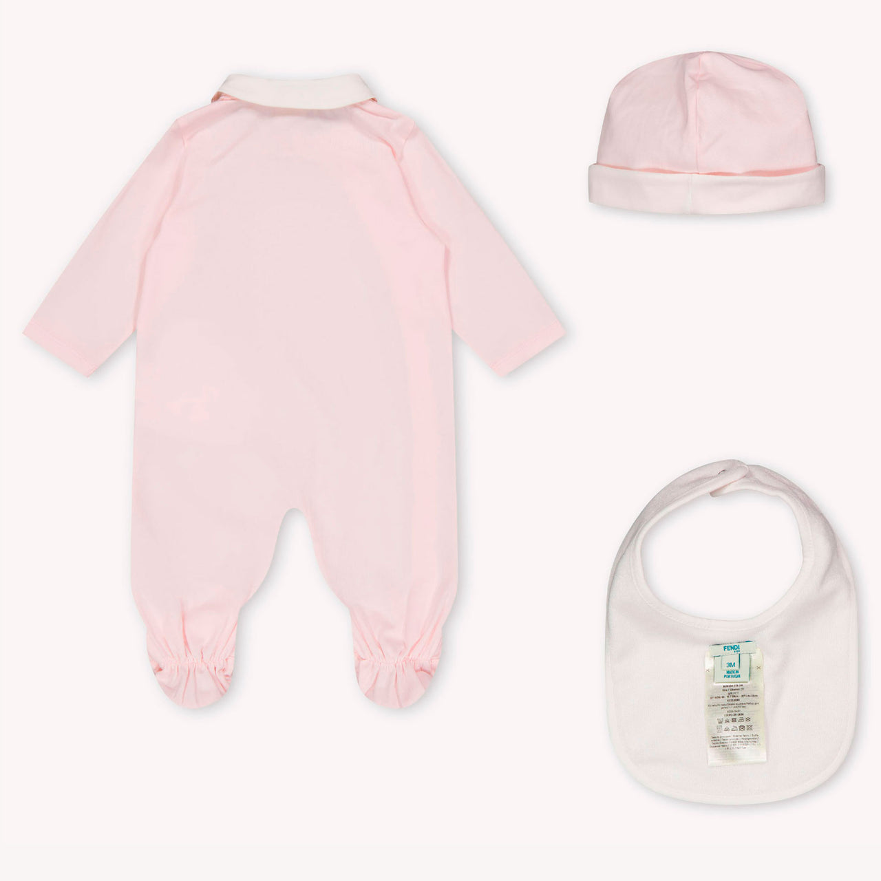 Fendi Baby-Unisex Spielanzug In Hellrosa