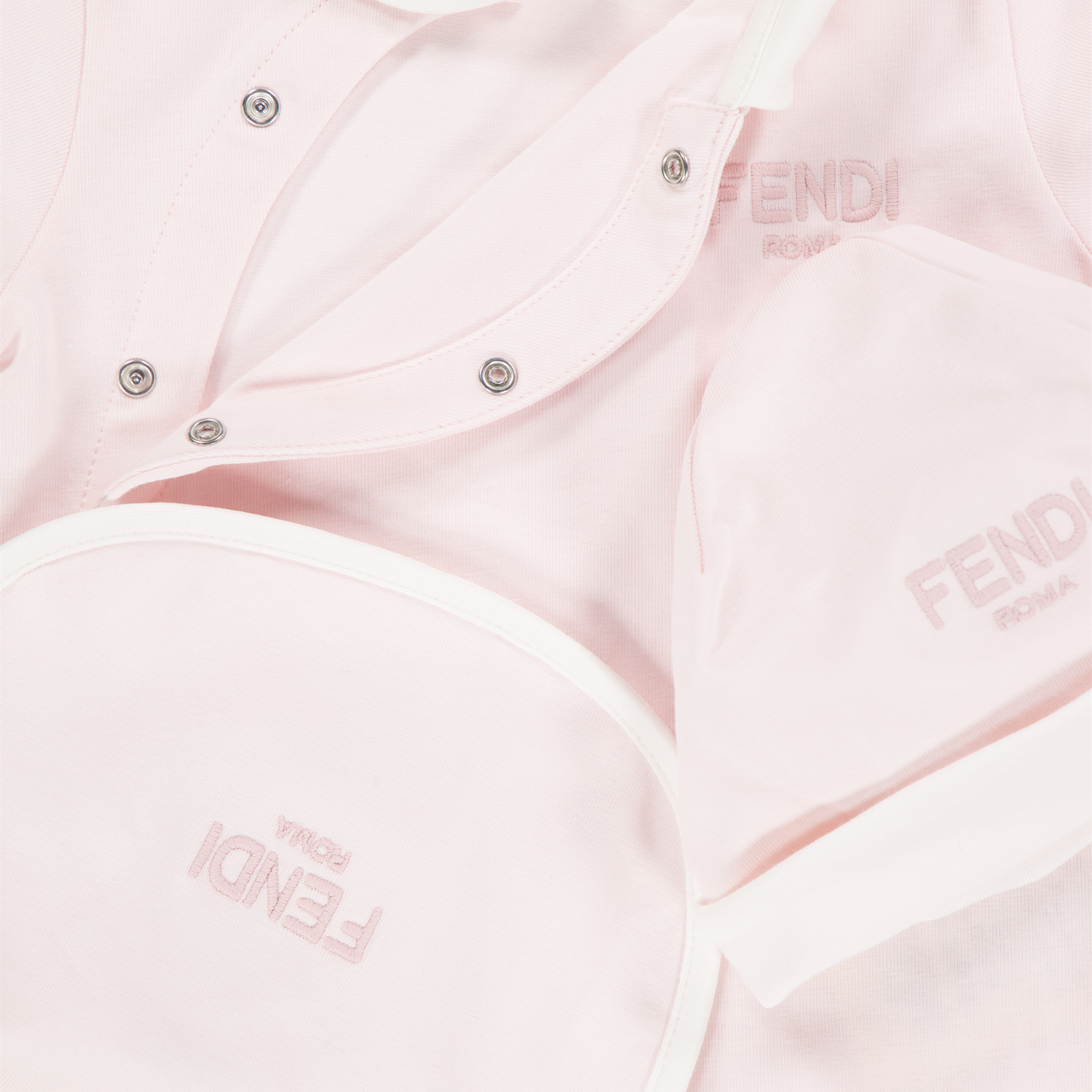 Fendi Baby-Unisex Spielanzug In Hellrosa