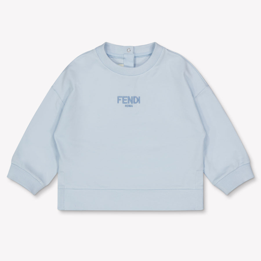 Fendi Unisex-Pullover für Babys Hellblau