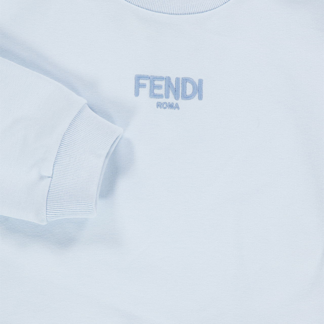 Fendi Unisex-Pullover für Babys Hellblau