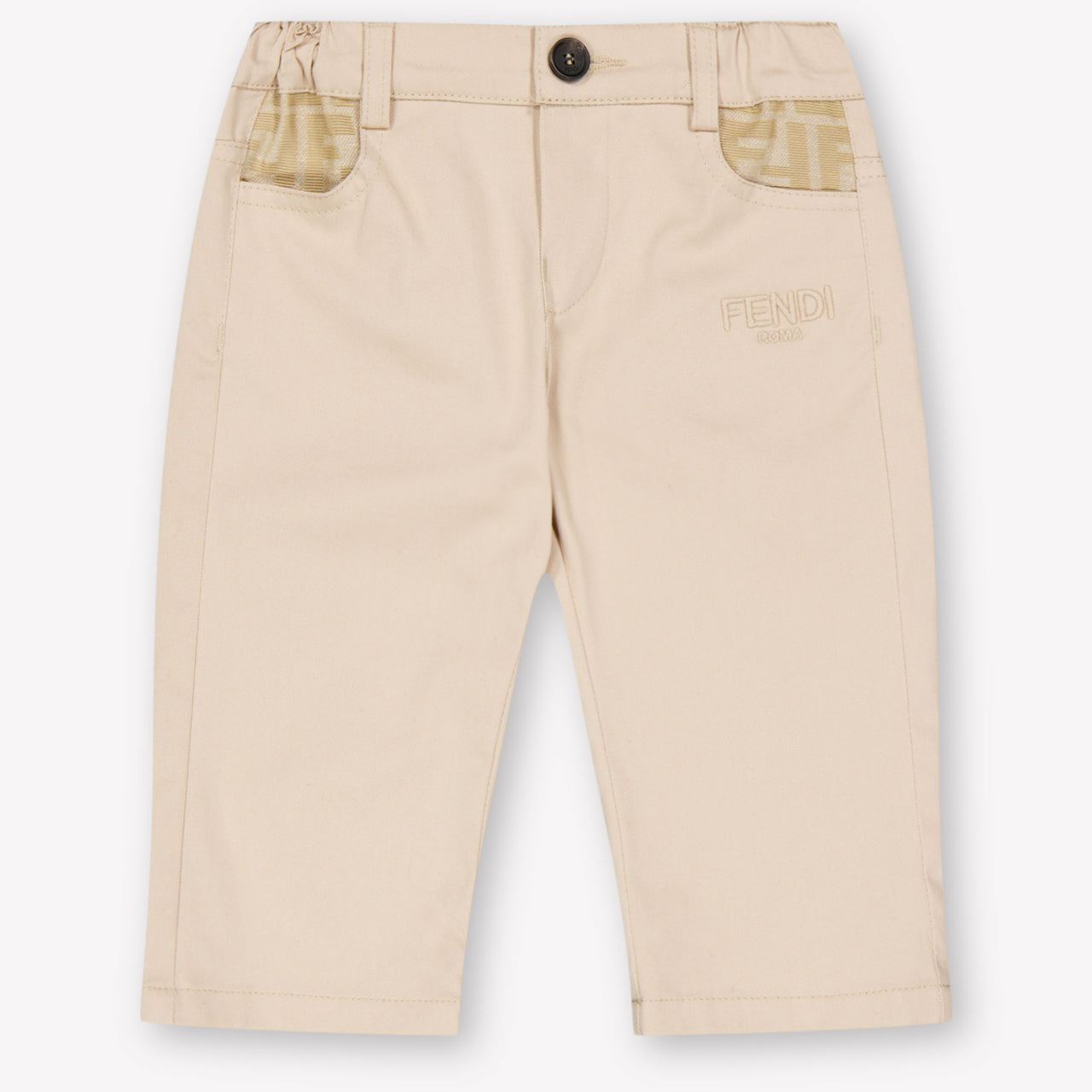 Fendi Bébé Garçons Pantalon dedans Beige