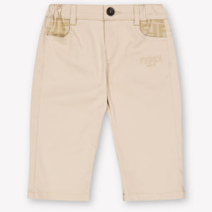 Fendi Bébé Garçons Pantalon dedans Beige