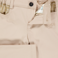 Fendi Bébé Garçons Pantalon dedans Beige