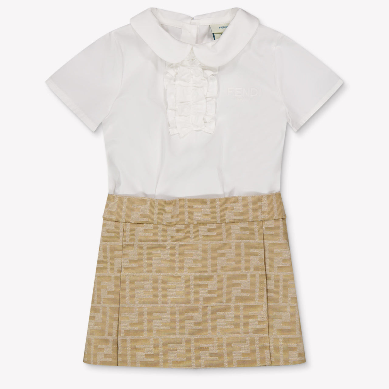 Fendi bebe Chicas Vístete Beige