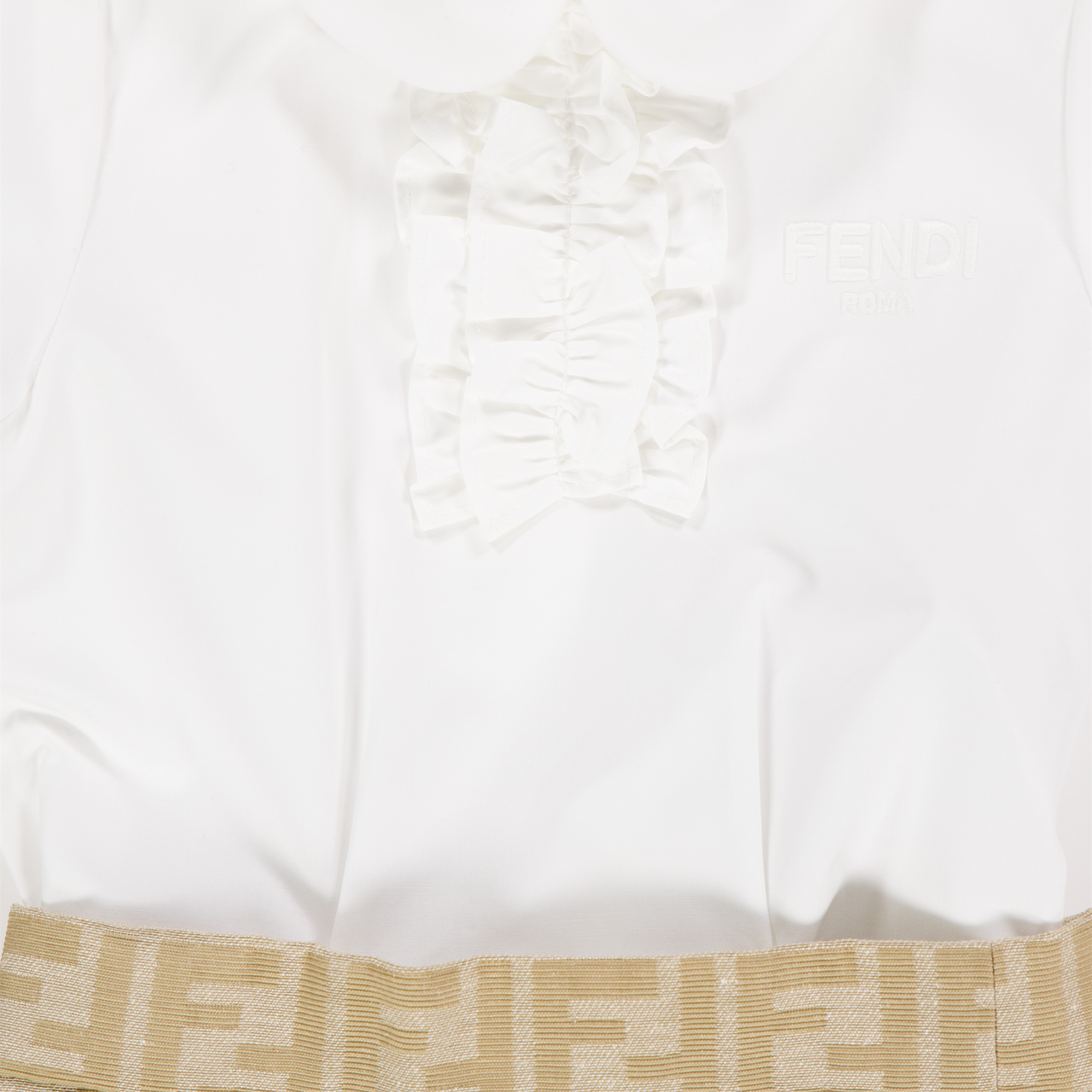 Fendi bebe Chicas Vístete Beige