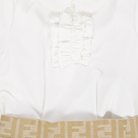 Fendi bebe Chicas Vístete Beige