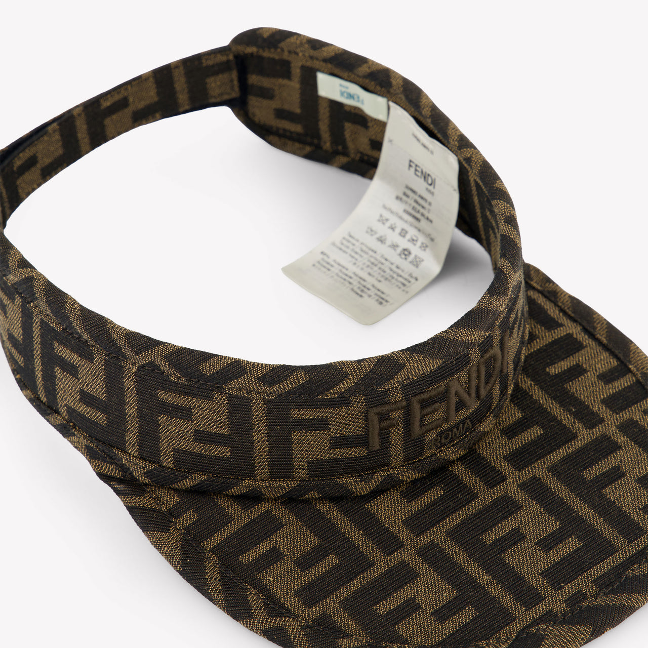 Fendi Kinder Unisex-Kappe Braun
