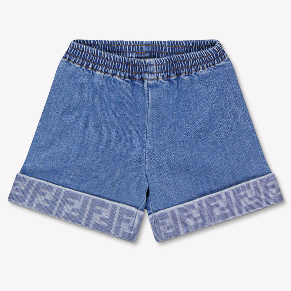 Fendi Bébé Unisexe Short en jean