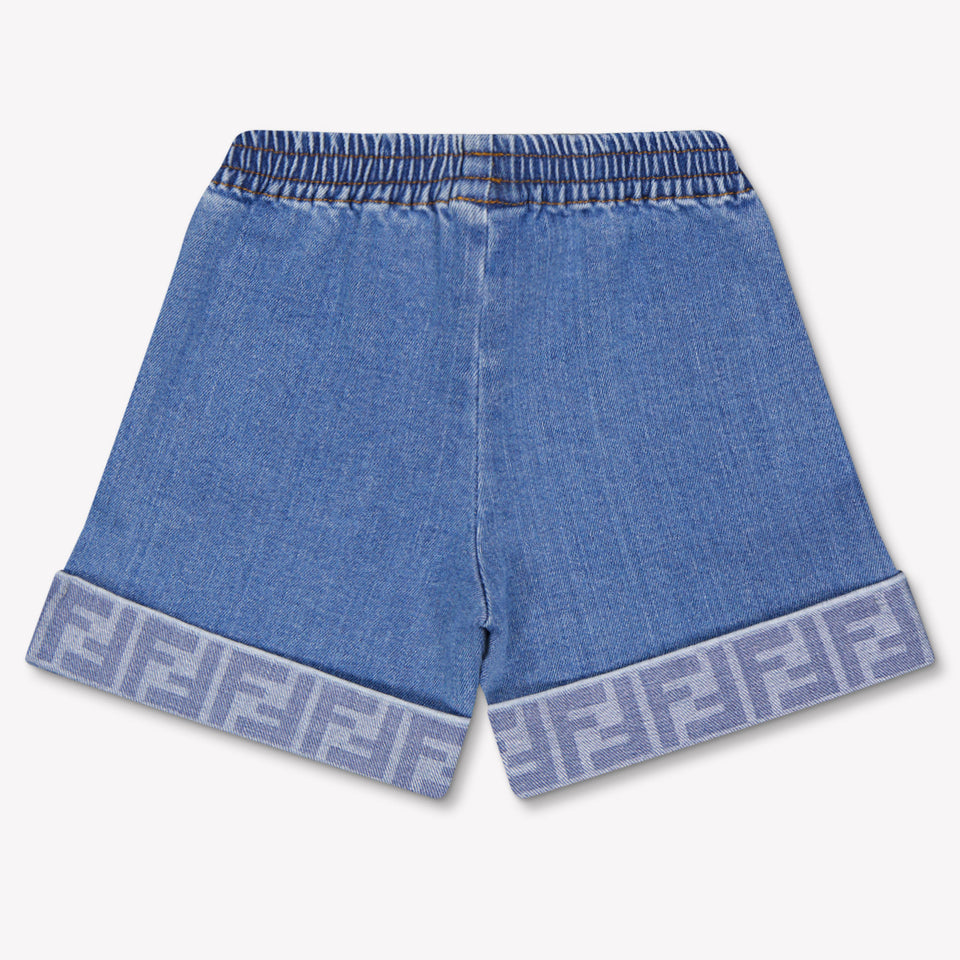 Fendi Bébé Unisexe Short en jean