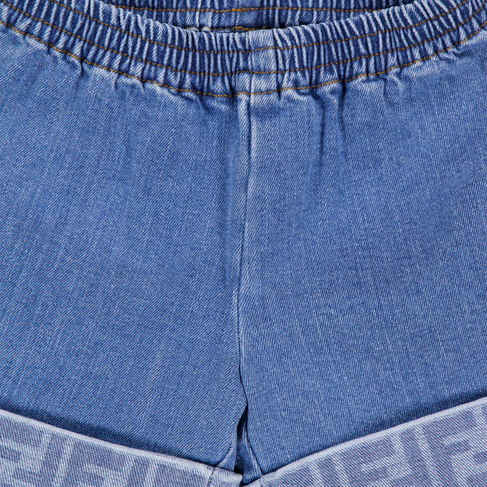 Fendi Bébé Unisexe Short en jean