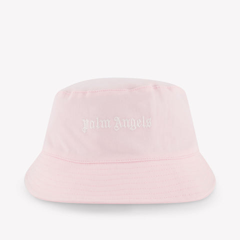 Palm Angels Kids Girls Hat In Pink