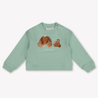 Palm Angels Baby Jungen Pullover rein Hellgrün