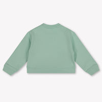 Palm Angels Baby Jungen Pullover rein Hellgrün