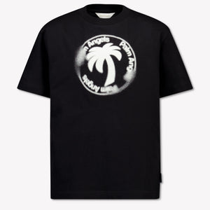 Palm Angels Enfants Garçons T-shirt dans Noir