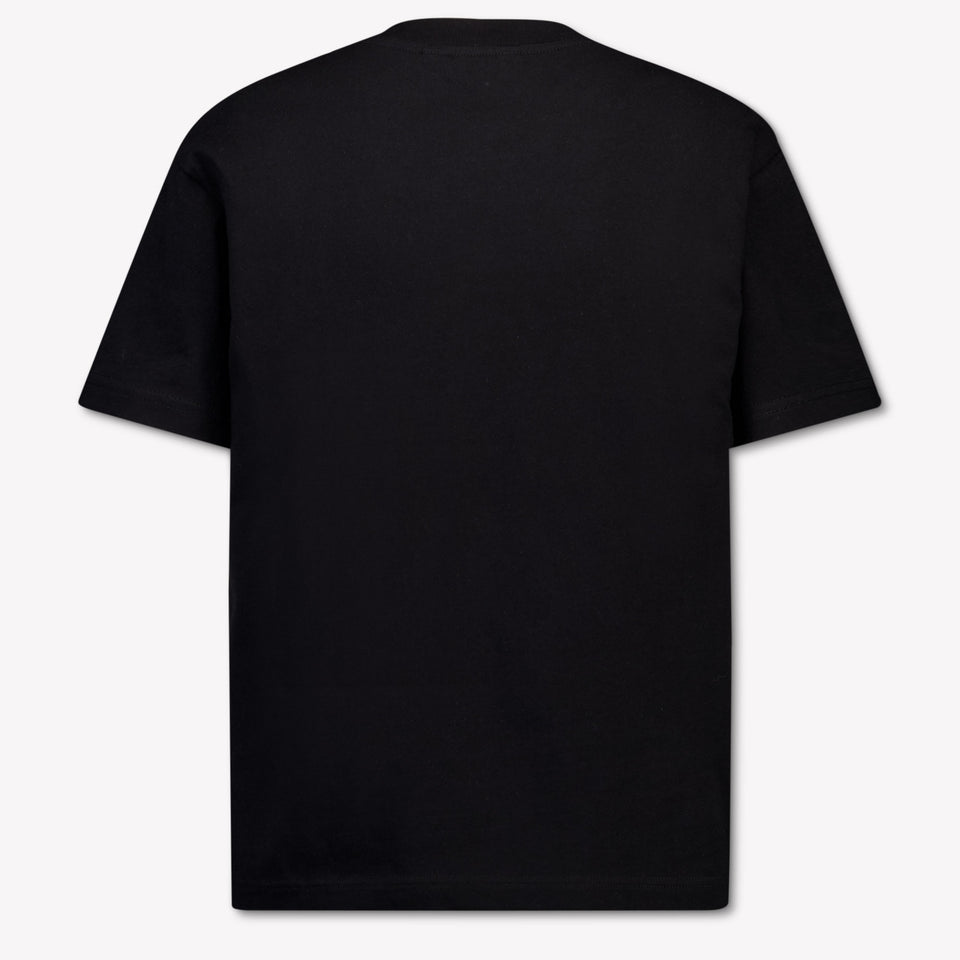 Palm Angels Kinder Jungen T-Shirt In Schwarz