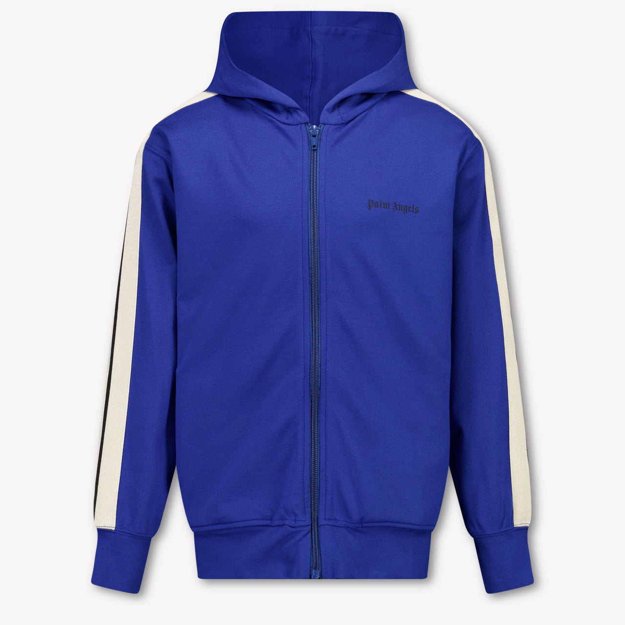 Palm Angels Kids Boys Cardigan In Blue
