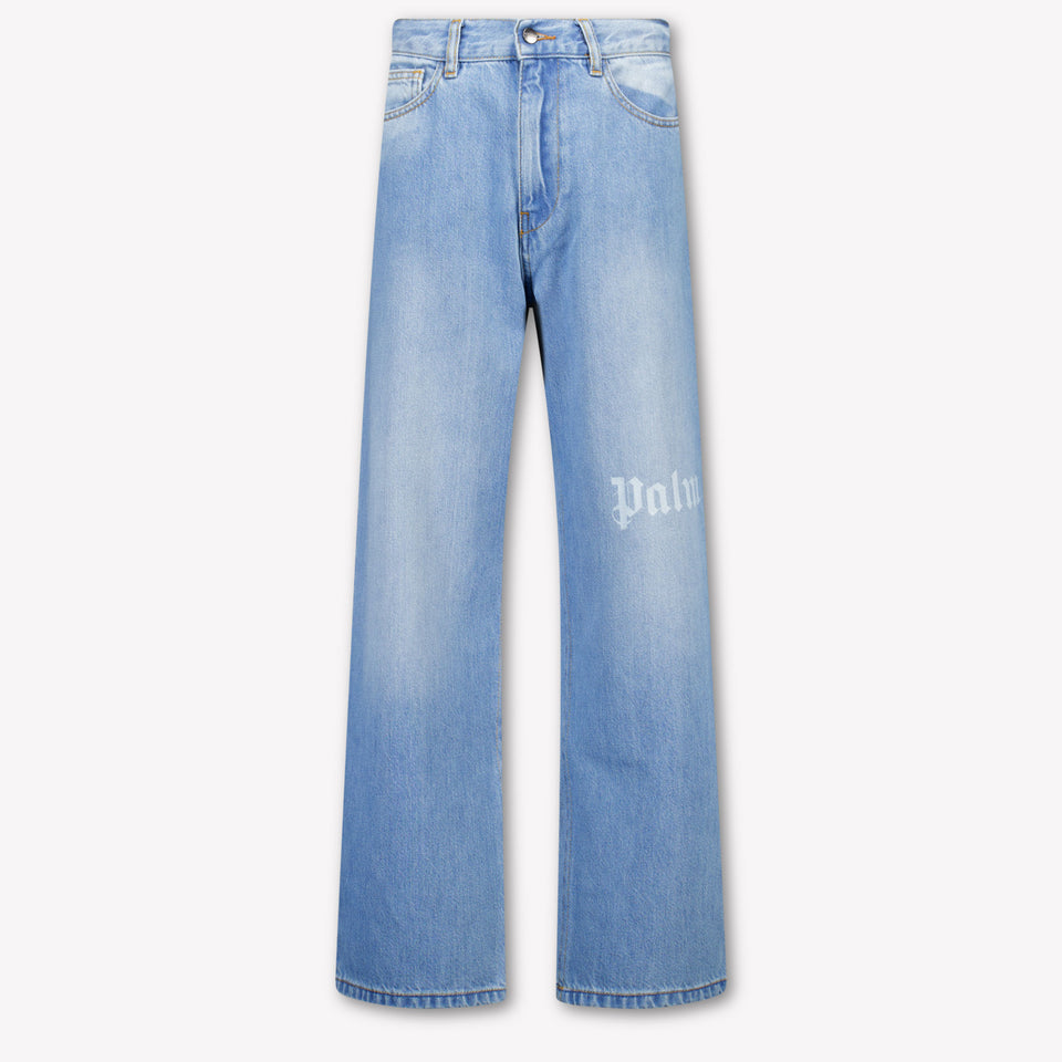 Palm Angels Kinder Jungen Jeans In Hellblau