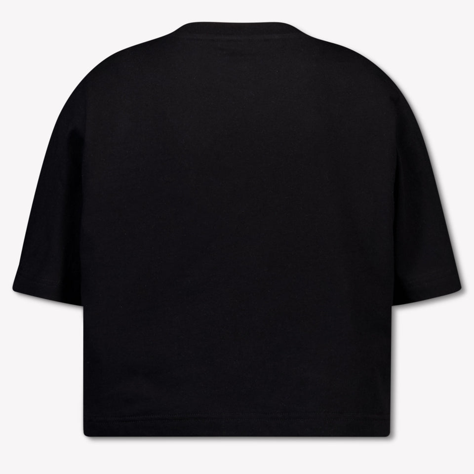 Palm Angels Kids Girls T-Shirt In Black