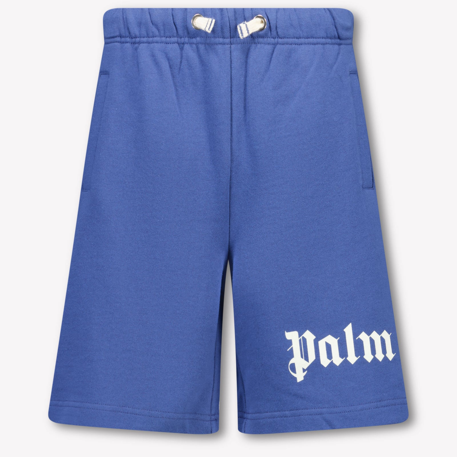 Palm Angels Kids Boys Shorts In Blue