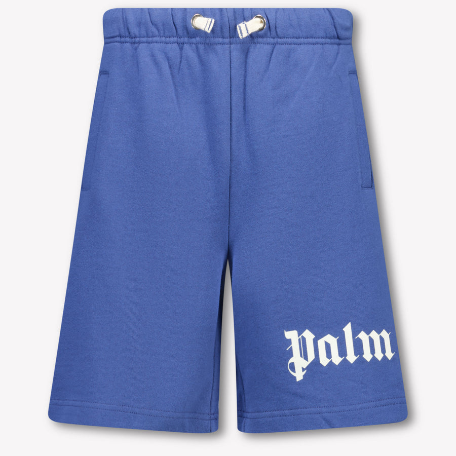 Palm Angels Enfants Garçons Short dans Bleu