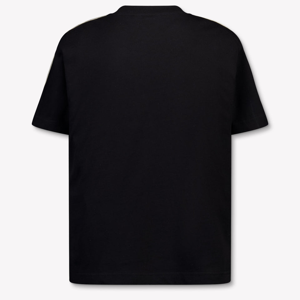 Palm Angels Kinder Jungen T-Shirt In Schwarz