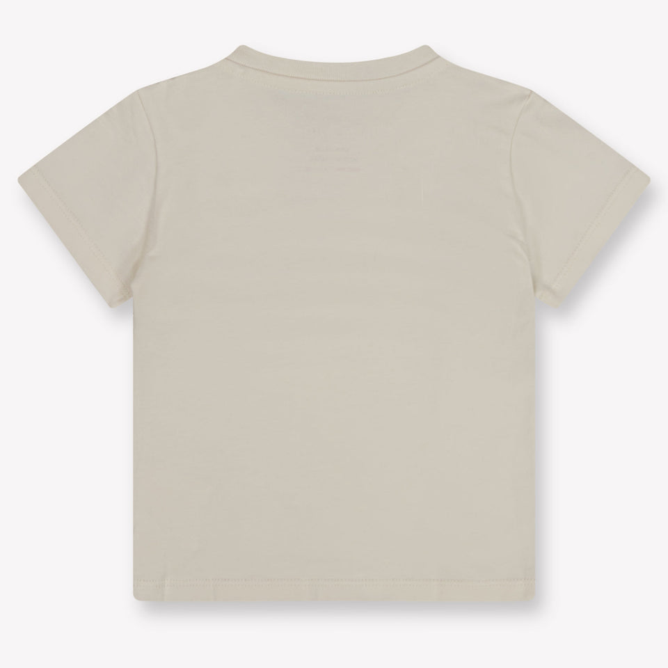 Palm Angels Baby Girls T-Shirt In OffWhite