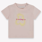 Palm Angels Baby Girls T-Shirt In Pink