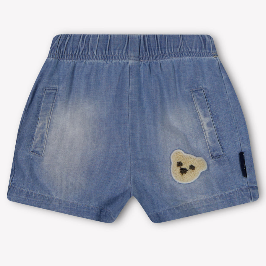 Palm Angels Bébé Garçons Short dans Bleu Clair