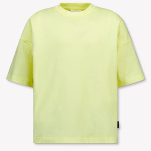 Palm Angels Kinder Mädchen T-Shirt In Gelb