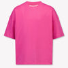 Palm Angels Kinder Mädchen T-Shirt In Fuchsia