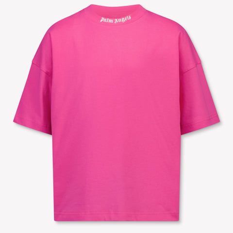 Palm Angels Kinder Mädchen T-Shirt In Fuchsia