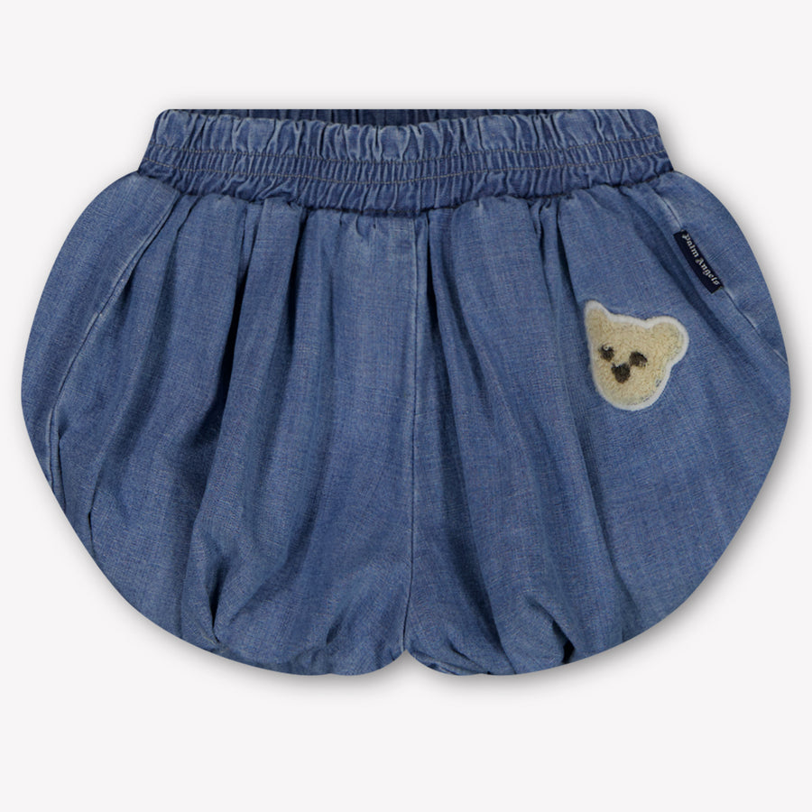 Palm Angels Bébé Filles Short dans Bleu Clair