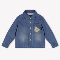 Palm Angels Baby Jungen Bluse rein Hellblau