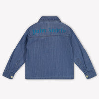 Palm Angels Baby Jungen Bluse rein Hellblau