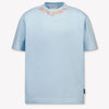 Palm Angels Kinder Jungen T-Shirt In Hellblau
