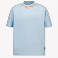 Palm Angels niños Chicos Camiseta adentro Azul Claro