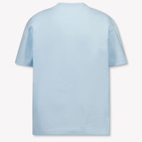 Palm Angels niños Chicos Camiseta adentro Azul Claro