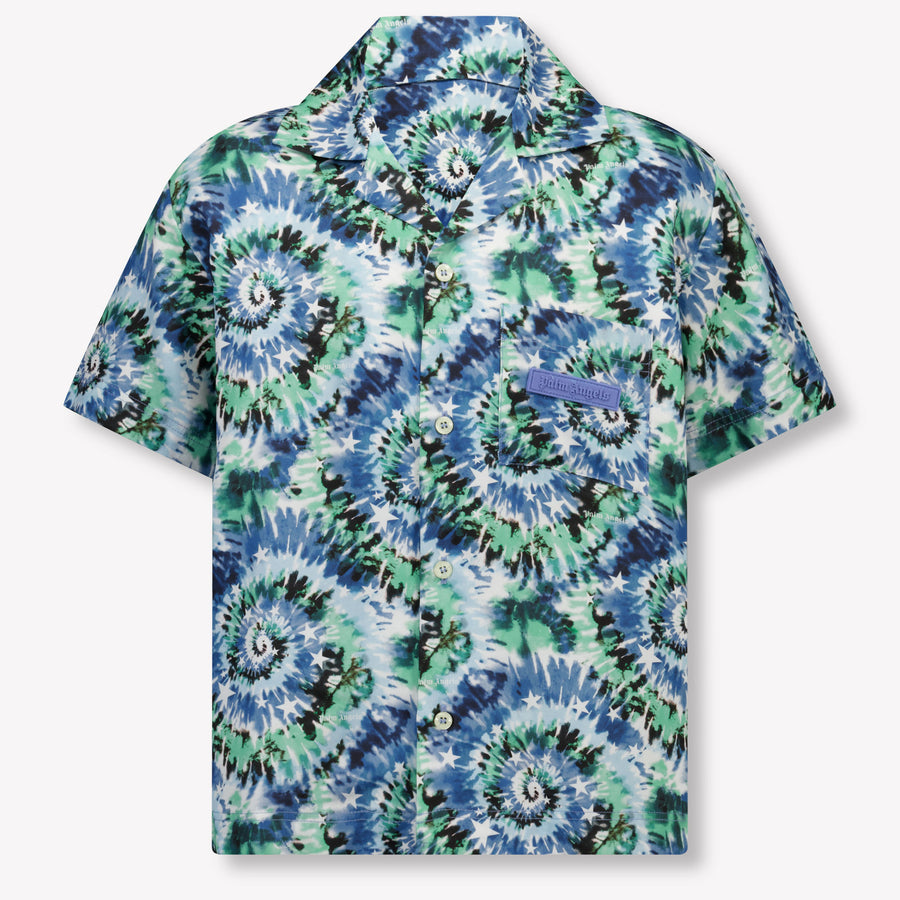 Palm Angels Boys Blouse in Blue