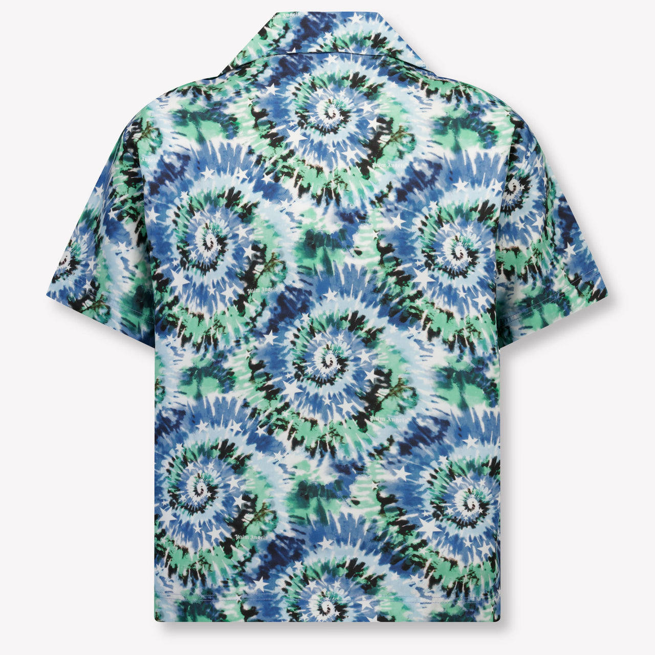 Palm Angels Kids Boys Blouse In Blue