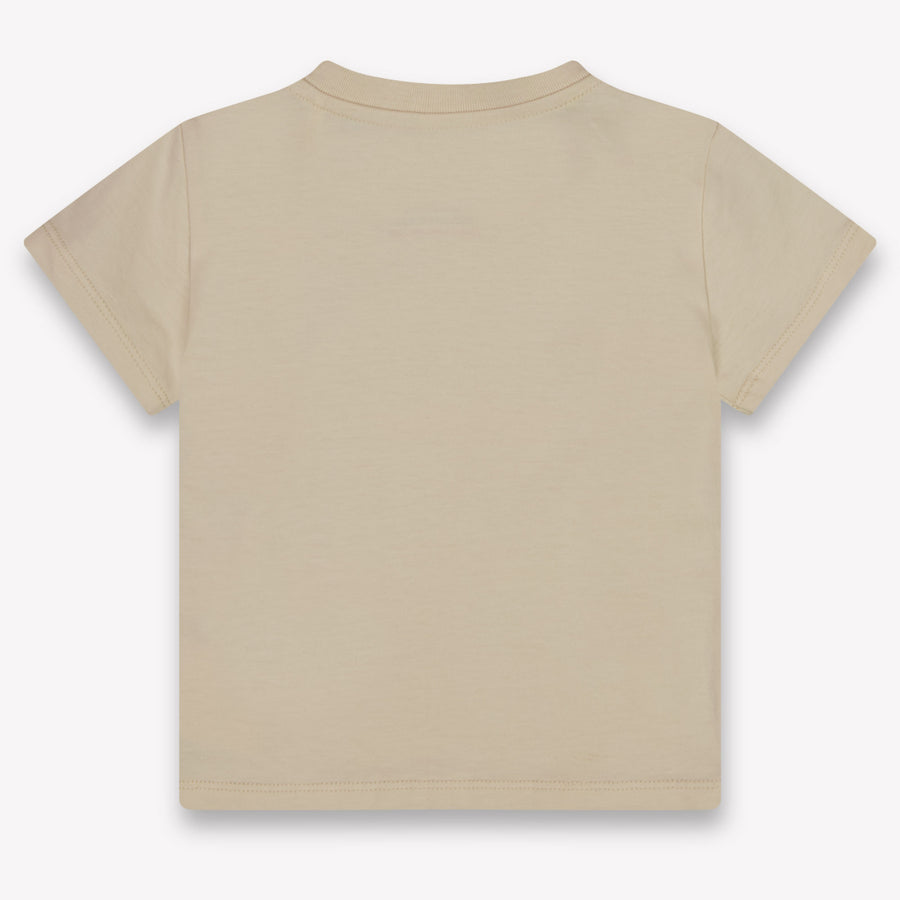 Palm Angels Baby Jungen T-Shirt In Beige